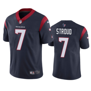 Men Houston Texans #7 C.J. Stroud Navy Vapor Untouchable Stitched Football Jersey