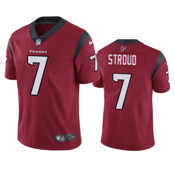 Men Houston Texans #7 C.J. Stroud Red Vapor Untouchable Stitched Football Jersey