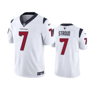 Men Houston Texans #7 C.J. Stroud White 2023 F.U.S.E. Vapor Untouchable Football Stitched Jersey