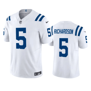 Men Indianapolis Colts #5 Anthony Richardson White 2023 F.U.S.E Vapor Untouchable Stitched Football Jersey