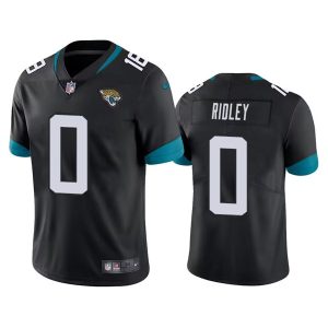 Men Jacksonville Jaguars #0 Calvin Ridley Black Vapor Untouchable Limited Stitched Jersey