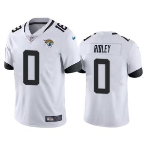 Men Jacksonville Jaguars #0 Calvin Ridley White Vapor Untouchable Limited Stitched Jersey