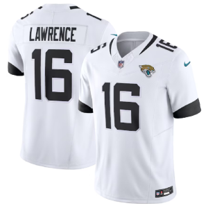 Men Jacksonville Jaguars #16 Trevor Lawrence White 2023 F.U.S.E Vapor Untouchable Limited Football Stitched Jersey