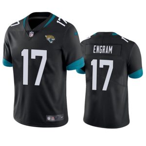 Men Jacksonville Jaguars #17 Evan Engram Black 2023 Vapor Untouchable Limited Stitched Jersey