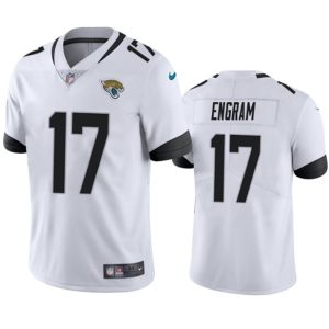 Men Jacksonville Jaguars #17 Evan Engram White 2023 Vapor Untouchable Limited Stitched Jersey