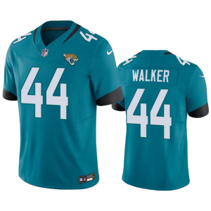 Men Jacksonville Jaguars #44 Travon Walker Teal 2023 F.U.S.E Vapor Untouchable Limited Stitched Jersey