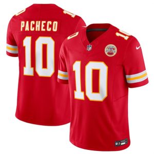 Men Kansas City Chiefs #10 Isiah Pacheco Red 2023 F.U.S.E. Vapor Untouchable Limited Football Stitched Jersey