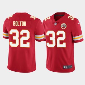 Men Kansas City Chiefs #32 Nick Bolton Red Vapor Untouchable Limited Stitched Football Jersey