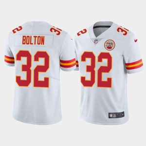 Men Kansas City Chiefs #32 Nick Bolton White Vapor Untouchable Limited Stitched Football Jersey