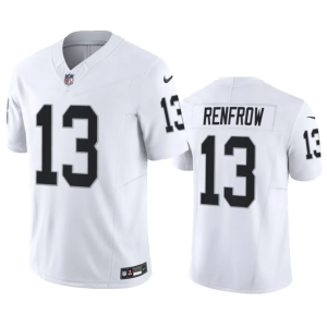 Men Las Vegas Raiders #13 Hunter Renfrow White 2023 F.U.S.E Vapor Untouchable Stitched Football Jersey