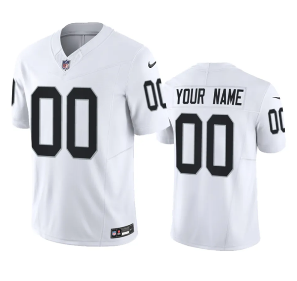 Men Las Vegas Raiders Active Player Custom Black 2023 F.U.S.E Vapor Untouchable Stitched Football Jersey