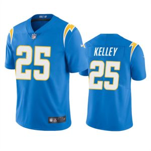 Men Los Angeles Chargers #25 Joshua Kelley Blue Vapor Untouchable Limited Stitched Jersey