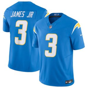 Men Los Angeles Chargers #3 Derwin James Jr. Blue 2023 F.U.S.E. Vapor Untouchable Limited Stitched Jersey