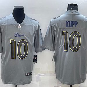 Men Los Angeles Rams #10 Cooper Kupp Gray Atmosphere Fashion Stitched Jersey