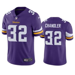 Men Minnesota Vikings #32 Ty Chandler Purple 2023 F.U.S.E. Vapor Untouchable Limited Football Stitched Jersey