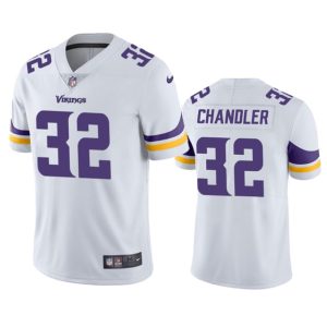 Men Minnesota Vikings #32 Ty Chandler White 2023 F.U.S.E. Vapor Untouchable Limited Football Stitched Jersey