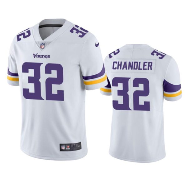 Men Minnesota Vikings #32 Ty Chandler White 2023 F.U.S.E. Vapor Untouchable Limited Football Stitched Jersey