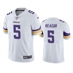 Men Minnesota Vikings #5 Jalen Reagor White Vapor Untouchable Stitched Jersey