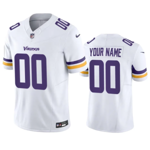 Men Minnesota Vikings Active Player Custom White 2023 F.U.S.E. Vapor Untouchable Stitched Jersey