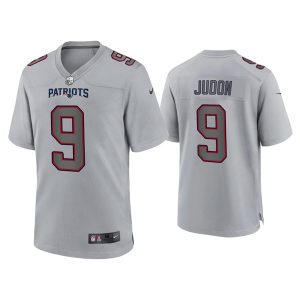 Men New England Patriots #9 Matthew Judon Gray Atmosphere Fashion Stitched Game Jersey