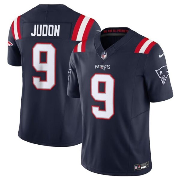 Men New England Patriots #9 Matthew Judon Navy 2023 F.U.S.E. Vapor Limited Stitched Football Jersey