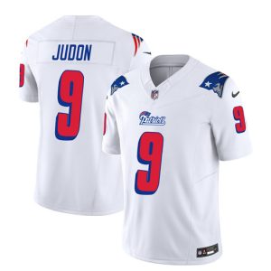 Men New England Patriots #9 Matthew Judon White 2023 F.U.S.E. Vapor Limited Football Stitched Jersey