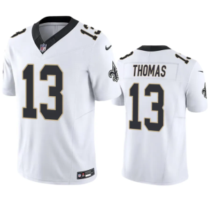 Men New Orleans Saints #13 Michael Thomas White 2023 F.U.S.E. Vapor Untouchable Limited Stitched Jersey