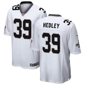 Men New Orleans Saints #39 Lou Hedley Football Stitched Game Jersey