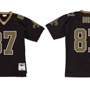 Men New Orleans Saints #87 Joe Horn Black 2005 Stitched Football Jersey