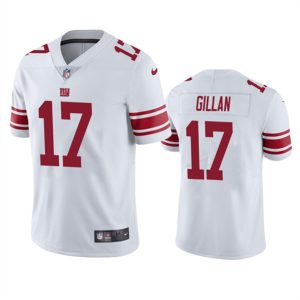 Men New York Giants #17 Jamie Gillan White Vapor Untouchable Limited Stitched Jersey