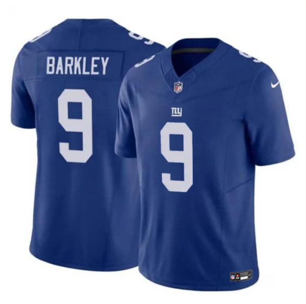 Men New York Giants #9 Matt Barkley Blue 2023 F.U.S.E. Vapor Untouchable Limited Football Stitched Jersey