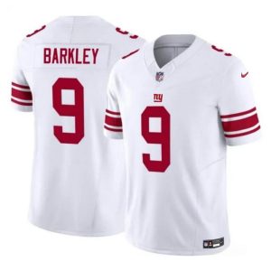 Men New York Giants #9 Matt Barkley White 2023 F.U.S.E. Vapor Untouchable Limited Football Stitched Jersey