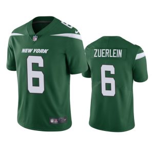 Men New York Jets #6 Greg Zuerlein Green Vapor Untouchable Limited Stitched Jersey