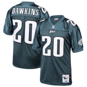 Men Philadelphia Eagles #20 Brian Dawkins Green 1996 Throwback Stitched Jersey