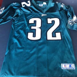 Men Philadelphia Eagles #32 Ricky Watters Green Stitched Football Jersey