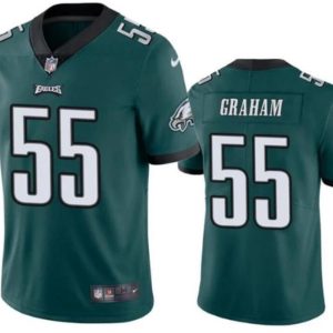 Men Philadelphia Eagles #55 Brandon Graham Green Vapor Untouchable Limited Stitched Football Jersey