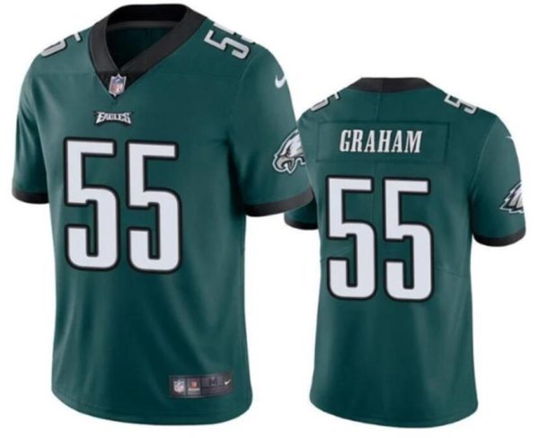 Men Philadelphia Eagles #55 Brandon Graham Green Vapor Untouchable Limited Stitched Football Jersey