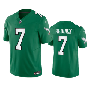 Men Philadelphia Eagles #7 Haason Reddick Green 2023 F.U.S.E. Vapor Untouchable Stitched Football Jersey