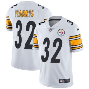 Men Pittsburgh Steelers #32 Franco Harris White Vapor Untouchable Limited Stitched Jersey