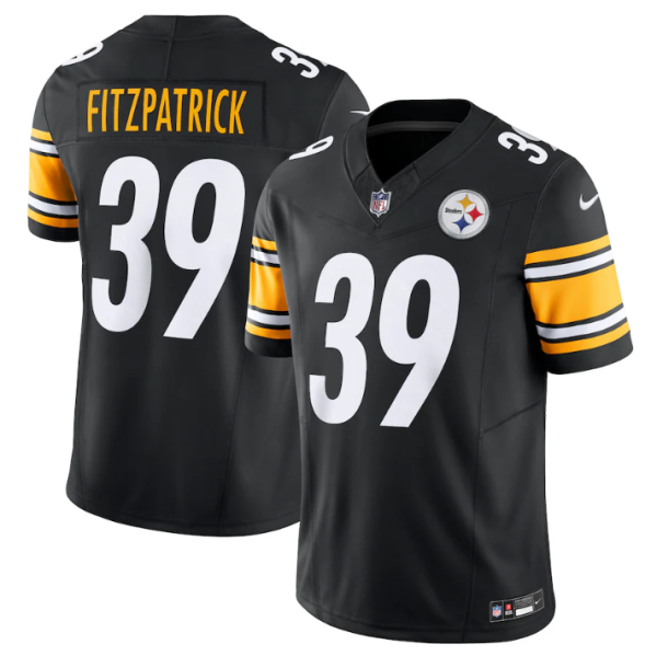 Men Pittsburgh Steelers #39 Minkah Fitzpatrick Black 2023 F.U.S.E. Vapor Untouchable Limited Jersey