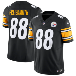 Men Pittsburgh Steelers #88 Pat Freiermuth Black 2023 F.U.S.E. Vapor Untouchable Limited Jersey