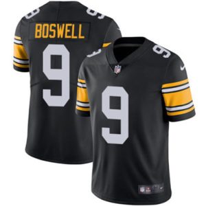 Men Pittsburgh Steelers #9 Chris Boswell Black Vapor Untouchable Stitched Jersey