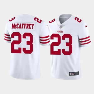 Men San Francisco 49ers #23 Christian McCaffrey White 2022 Vapor Untouchable Stitched Jersey