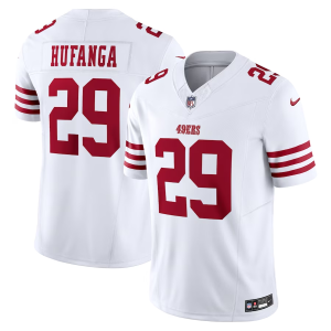 Men San Francisco 49ers #29 Talanoa Hufanga White 2023 F.U.S.E. Vapor Untouchable Limited Stitched Football Jersey