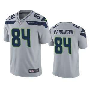 Men Seattle Seahawks #84 Colby Parkinson Gray Vapor Untouchable Limited Stitched Jersey