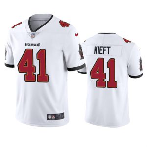 Men Tampa Bay Buccaneers #41 Ko Kieft White Vapor Untouchable Limited Stitched Jersey