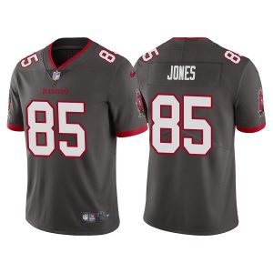 Men Tampa Bay Buccaneers #85 Julio Jones Gray Vapor Untouchable Limited Stitched Jersey