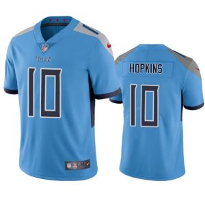 Men Tennessee Titans #10 DeAndre Hopkins Blue Vapor Untouchable Stitched Jersey