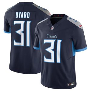 Men Tennessee Titans #31 Kevin Byard Navy 2023 F.U.S.E Vapor Untouchable Stitched Jersey