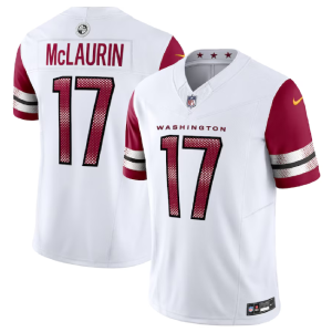 Men Washington Commanders #17 Terry McLaurin White 2023 F.U.S.E. Vapor Limited Football Stitched Jersey